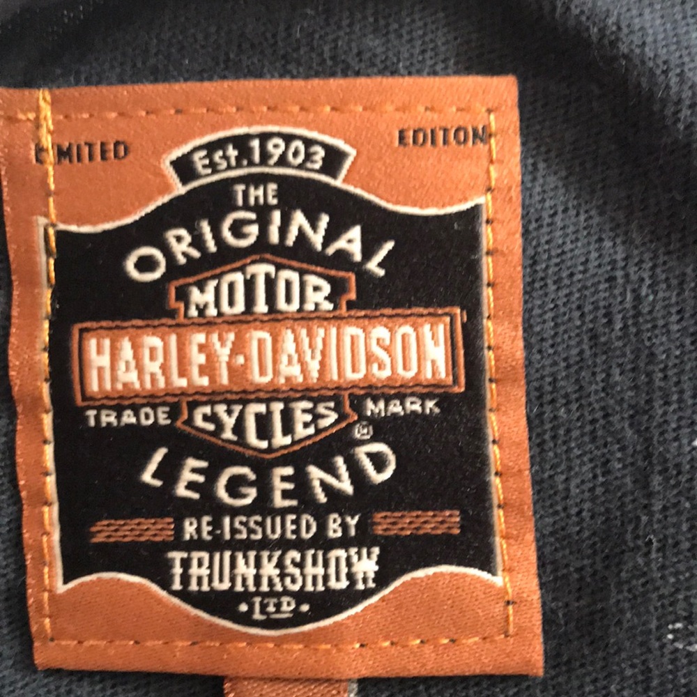 Original Harley Davidson Rhinestone Tee - Picture 3 of 10